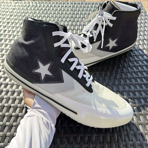 Converse Build It Up All Star Pro BB Hi Men\'s Shoes Black White 166803C main image 6